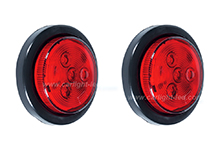 2.5" Round Side Marker LED