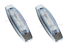 12/24V Red/Amber LED Side Light