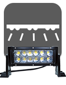 Double rows LED light bar(C)